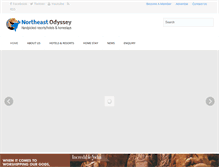 Tablet Screenshot of northeastodyssey.com